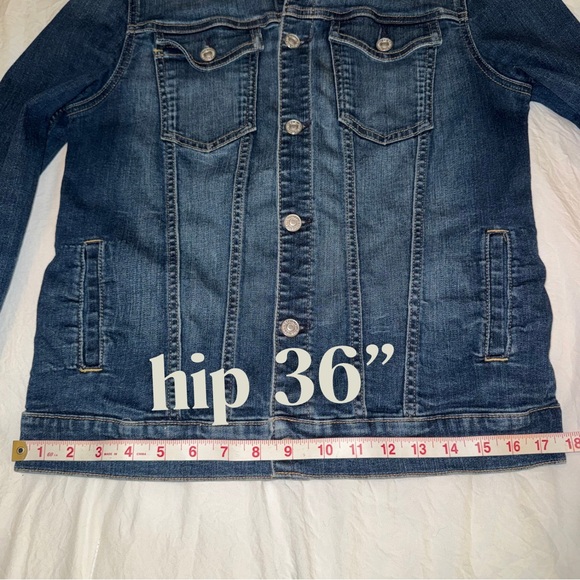 7 For All Mankind Classic Blue Denim Jacket - Picture 5 of 12